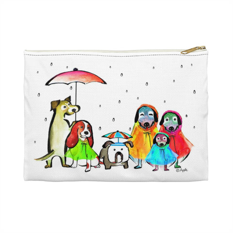 Accessory Pouch -Dogs with raincoat