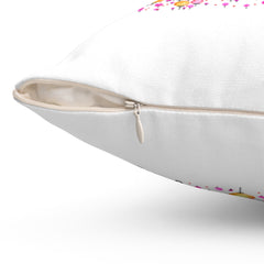 Spun Polyester Square Pillow Case - Enjoy Paris
