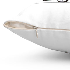 Spun Polyester Square Pillow Case - London Bus