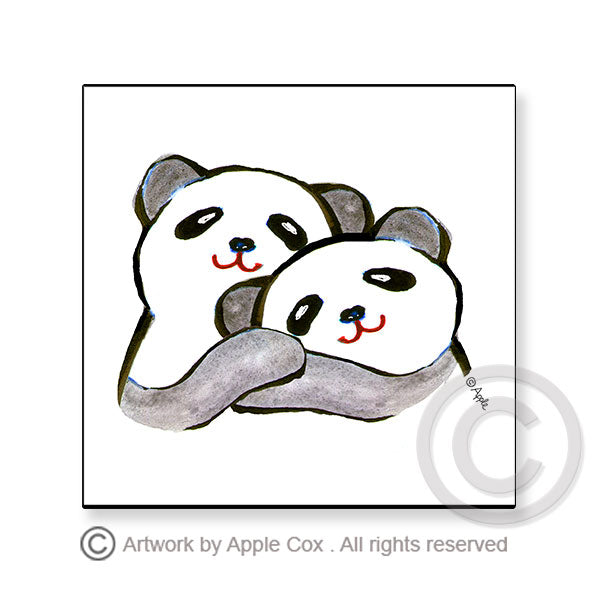 8x8canvas--Pandas