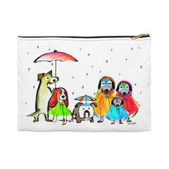Accessory Pouch -Dogs with raincoat