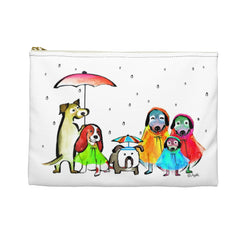 Accessory Pouch -Dogs with raincoat