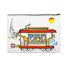 Accessory Pouch -Cable car in San Francisco